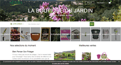 Desktop Screenshot of boutique.aujardin.info