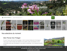 Tablet Screenshot of boutique.aujardin.info